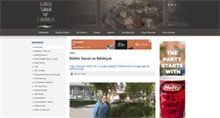 Desktop Screenshot of edebiyatkultur.com